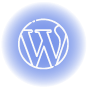Picto représentant le logo WordPress.