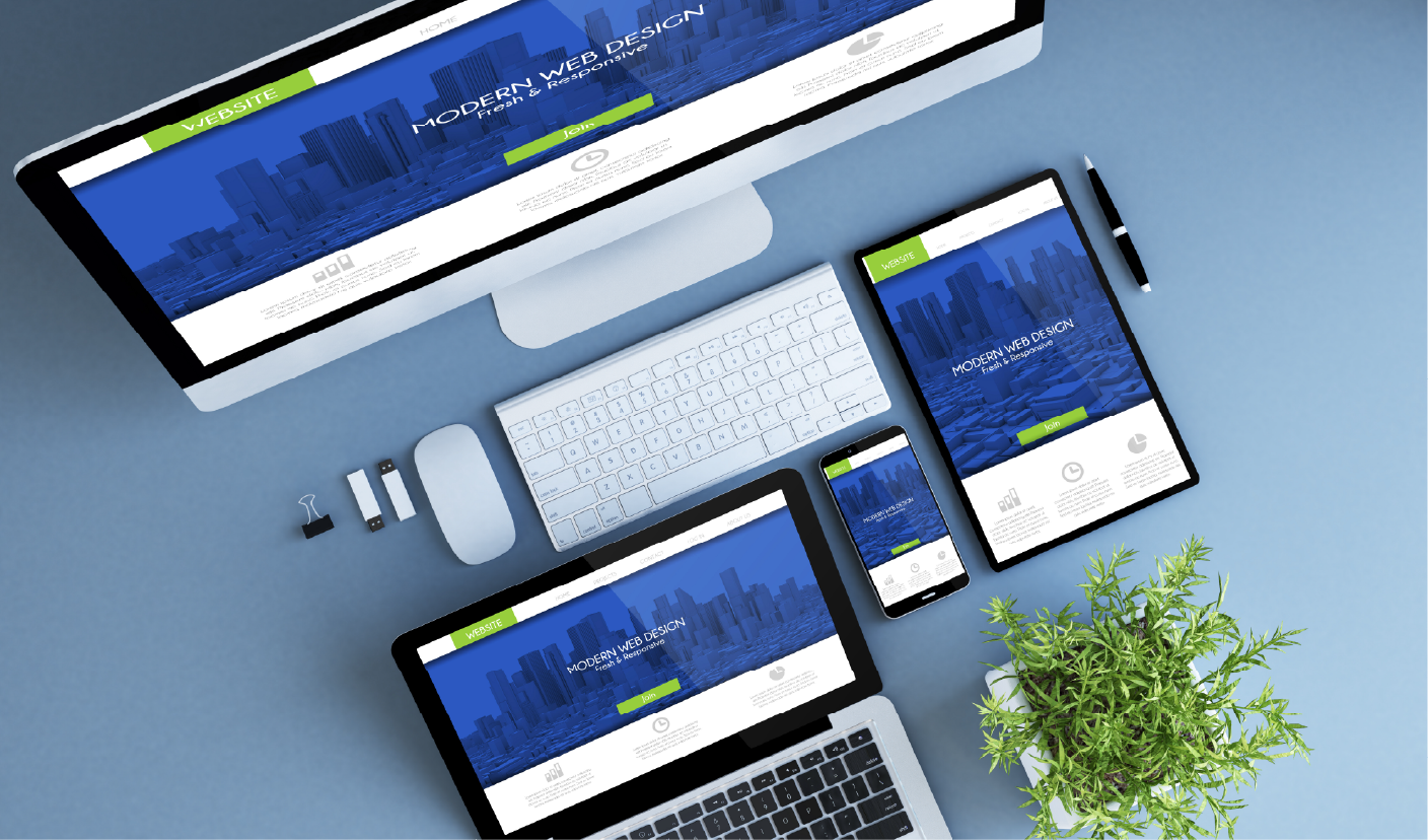 Image montrant la responsive sur plusieurs écrans.